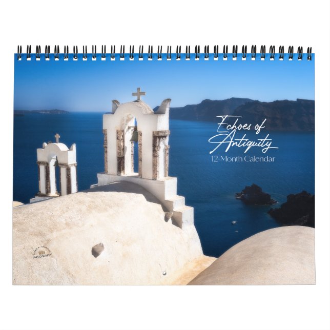 Calendário Echoes of Antiquity 12-Month Calendar (Capa)