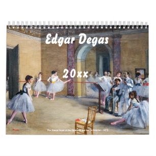 Calendário Edgar Degas - Seleção de Mastercastas