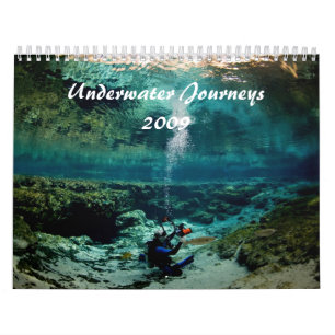 Calendário Edição 2009 subaquática das viagens