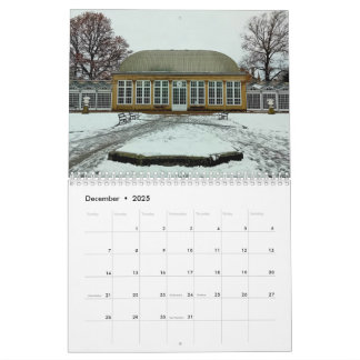 Calendário Edifícios tradicionais da Inglaterra