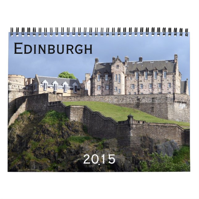 Calendário Edimburgo 2015 (Capa)