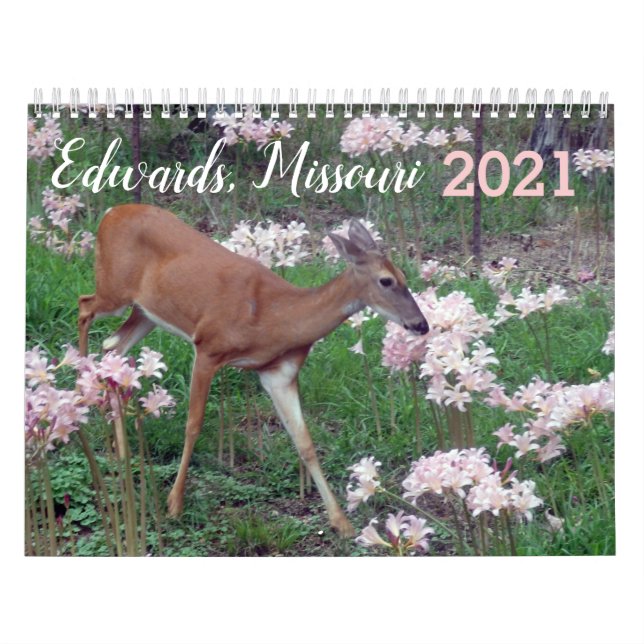 Calendário Edwards, Missouri 2021 (Capa)