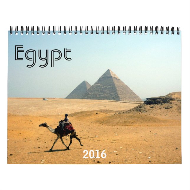 Calendário Egipto 2016 (Capa)