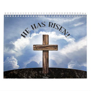 Calendário Ele Aumentou O Céu Cruzado