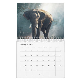 Calendário Elefante