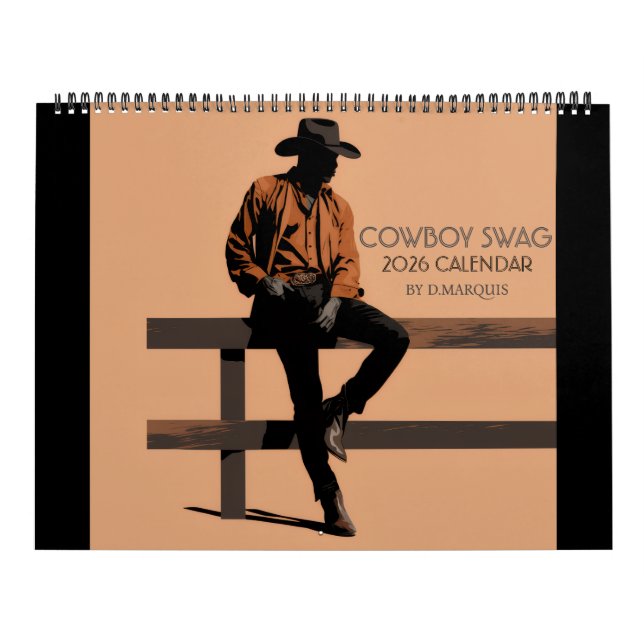 CALENDÁRIO ELEGÂNCIA COWBOY (Capa)