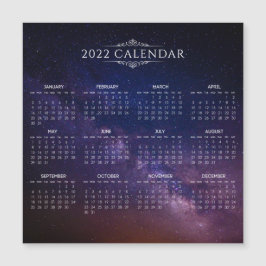 Calendário Elegante 2022 na Via Látea | Cartão Mag