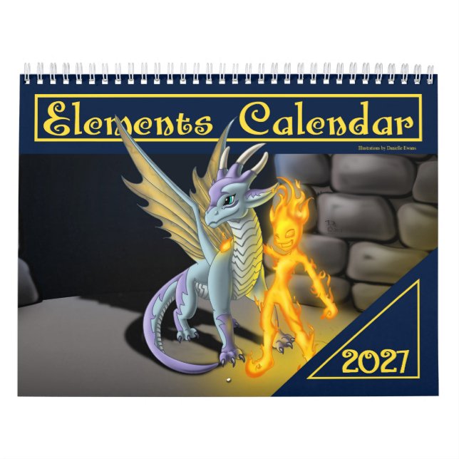 Calendário Elementos 2027 (Capa)