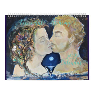 Calendário Elementos da Terra Mística Maureen Girard Animal P