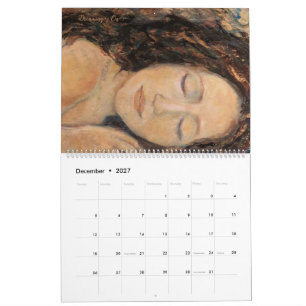Calendário Elementos da Terra Mística Maureen Girard Fantasia
