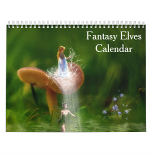 Calendário Elfos Fantasia Elfo 2027