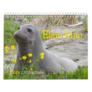 CALENDÁRIO ELSIE MAE 2025 - TUGBOAT PARK - SKYLINE ANACORTES