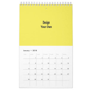 Calendário Em branco