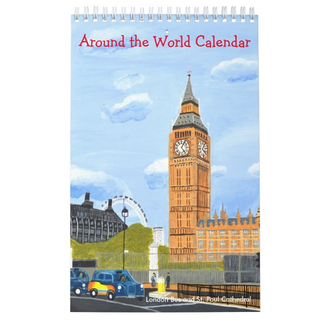 Calendário em Todo o Mundo  (Capa)