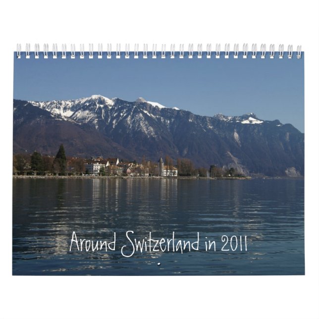 Calendário Em torno da Suiça em 2011 (Capa)