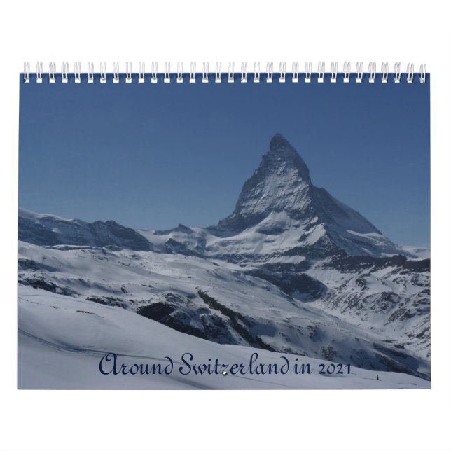 Calendário em torno da Suiça em 2021 (Capa)