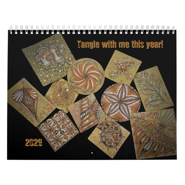 Calendário Emaranhado  (Capa)
