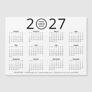 Calendário Empresarial com Logotipo Personalizado 