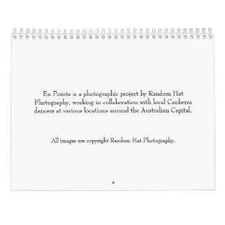 Calendário En Pointe
