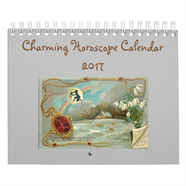 Calendário encantador da astrologia (Capa)