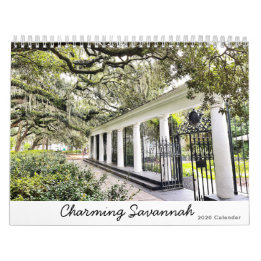 Calendário Encantador de Savannah 2026
