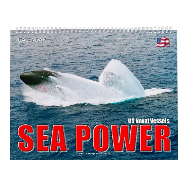 Calendário ENERGIA MARÍTIMA - Navios Navais dos EUA (Capa)