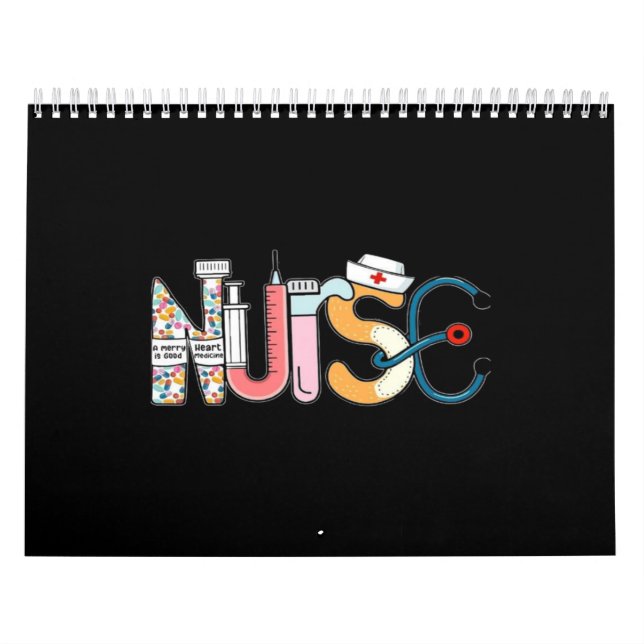 Calendário Enfermeira Engraçada (Capa)