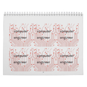 Calendário Engenheiro do computador