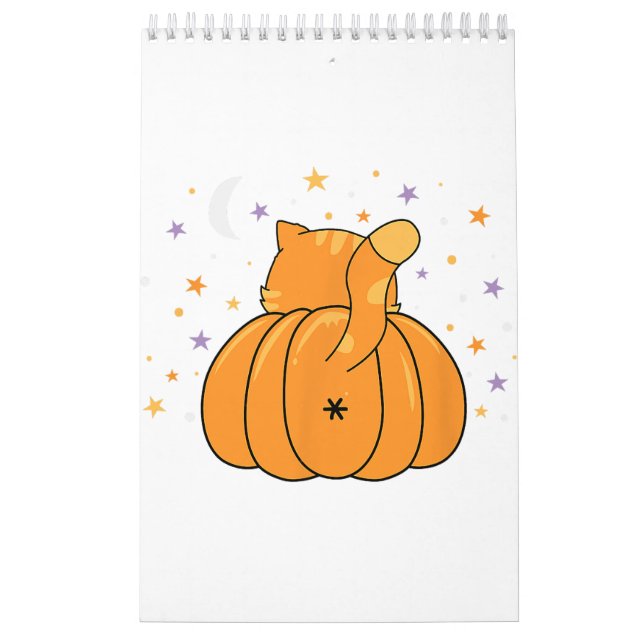 Calendário Engraçado, Meu Cônjuge Redbone Ande No Halloween (Capa)