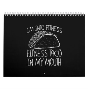 Calendário Engraçado Taco - Este Ness Taco Engraçado Gym