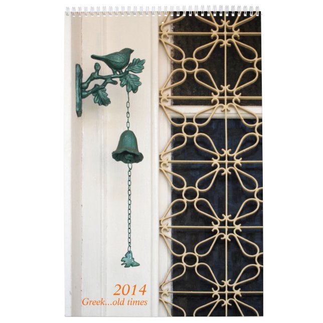 Calendário Épocas velhas gregas (Capa)