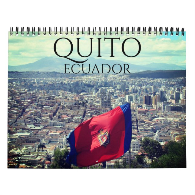 Calendário equador de quito 2025 (Capa)