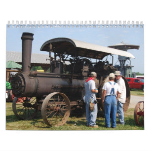 Calendário Equipamento agrícola velho