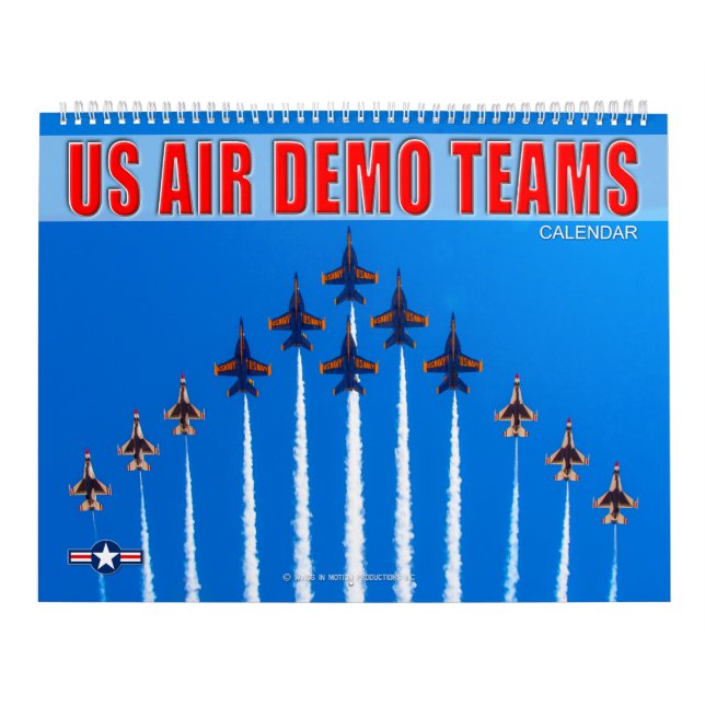 CALENDÁRIO EQUIPES DE DEMONSTRAÇÃO AÉREA DOS EUA (Capa)