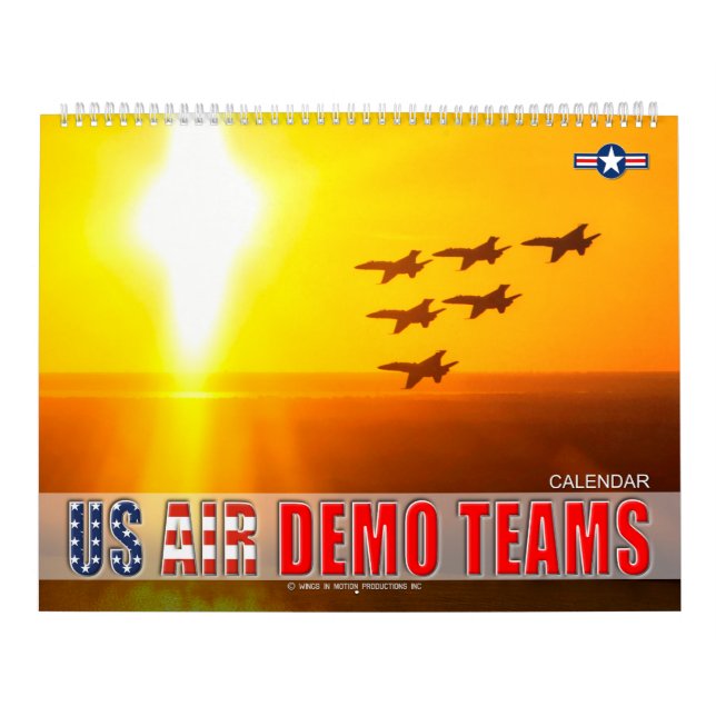 CALENDÁRIO EQUIPES DE DEMONSTRAÇÃO AÉREA DOS EUA (Capa)