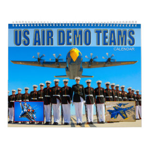 CALENDÁRIO EQUIPES DE DEMONSTRAÇÃO AÉREA DOS EUA