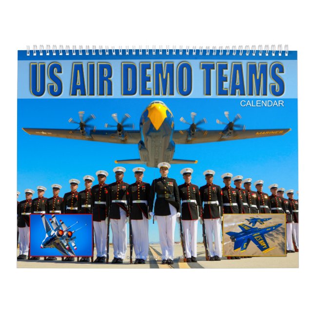 CALENDÁRIO EQUIPES DE DEMONSTRAÇÃO AÉREA DOS EUA (Capa)