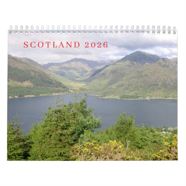 Calendário Escócia 2026 (Capa)