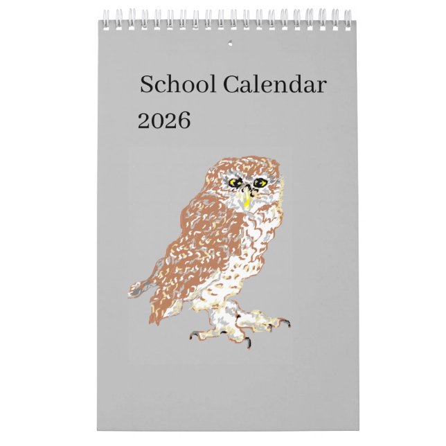 Calendário Escolar: 2026 (Capa)