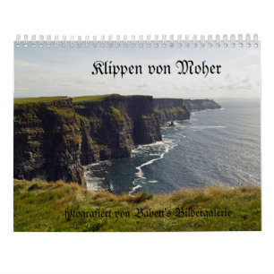 Calendário Escolhos de Moher 2020 alemão