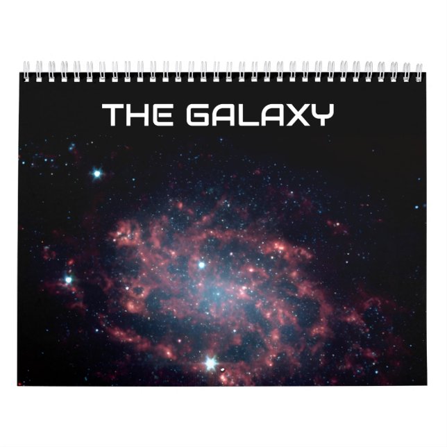 Calendário Espacial Moderno A GALÁXIA (Capa)