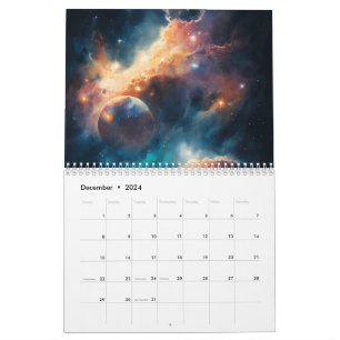 Calendário Espaço Exterior