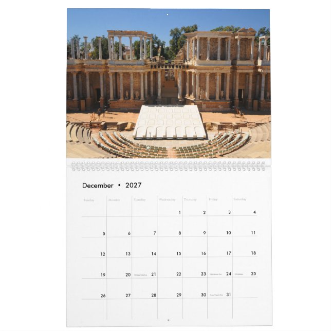 Calendário Espanha real (Dez 2027)