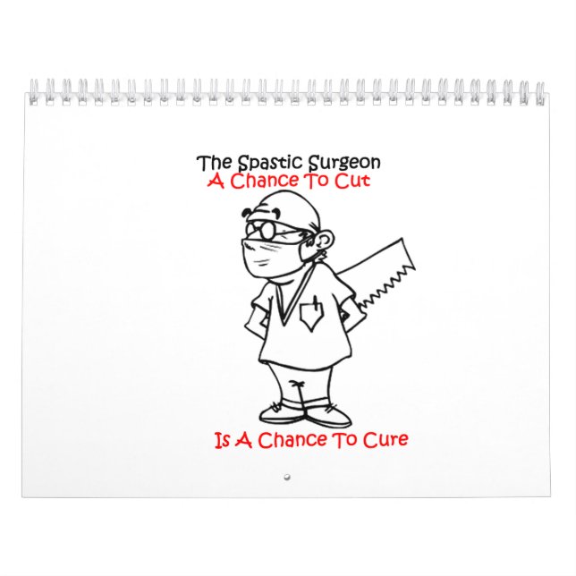 Calendário espástico do cirurgião (Capa)