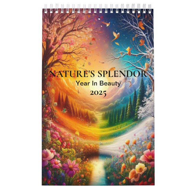 Calendário Esplendor ano i2025 Terra Botânica Serena (Capa)