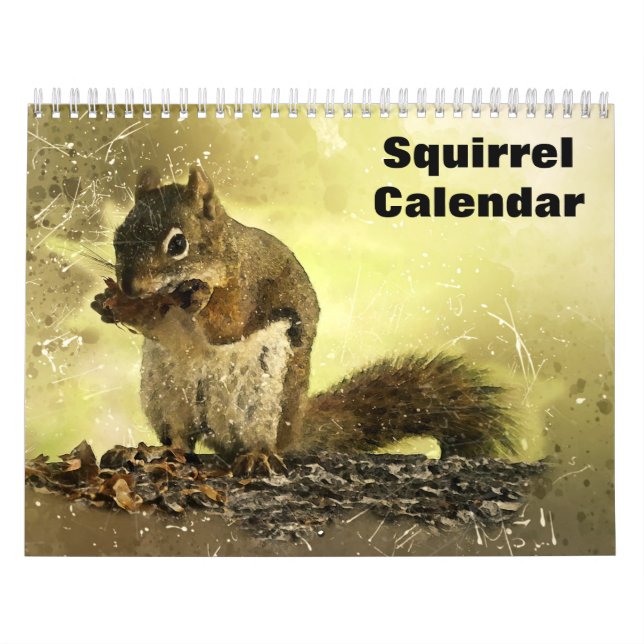 Calendário Esquilo 2024 (Capa)