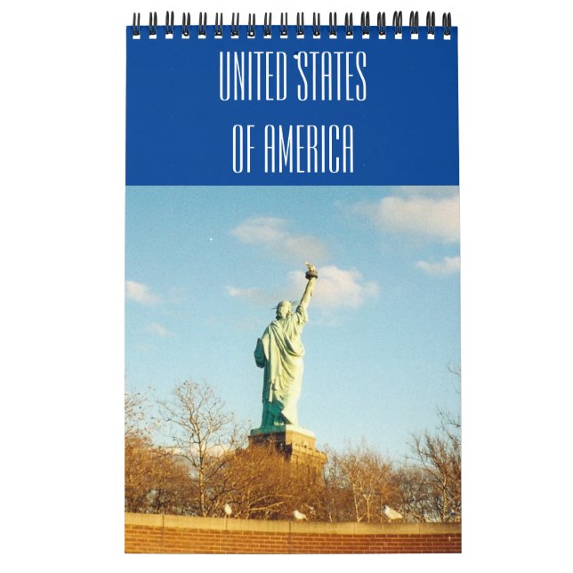 Calendário estados unidos américa (Capa)