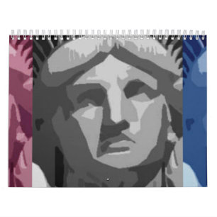 Calendário Estátua da liberdade