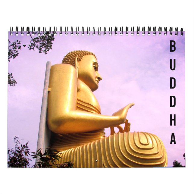 Calendário estátuas de buda 2026 (Capa)