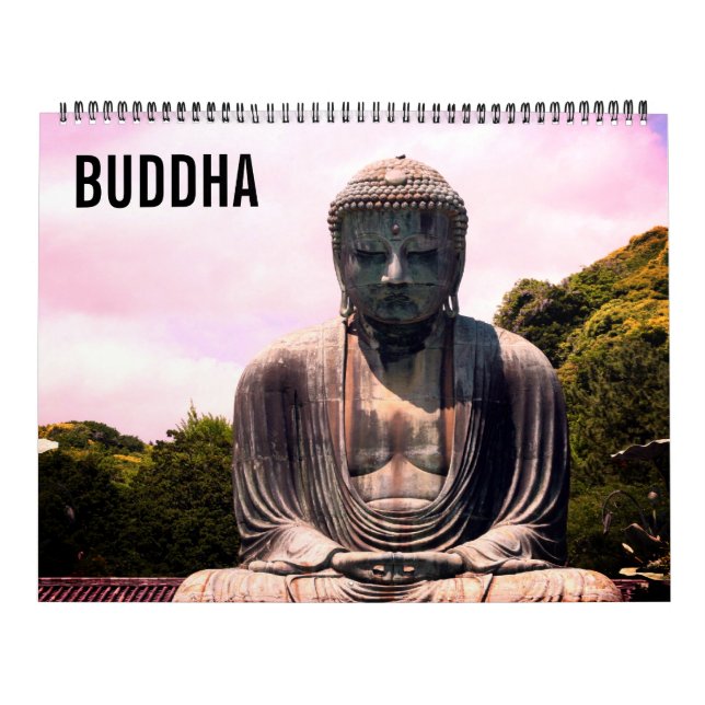 Calendário estátuas de buda 2027 grandes (Capa)